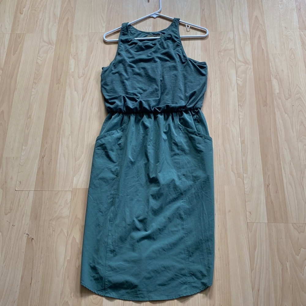 Prana Buffy Dress Green size small